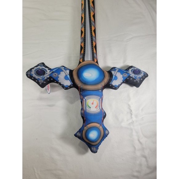 Nanco Multicolored Diamond Plush Sword Medieval Pirate 37" Halloween Costume Acc - Picture 9 of 9